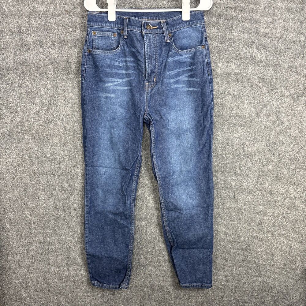 Madewell Jeans Womens Size 30 Blue Ankle High Rise